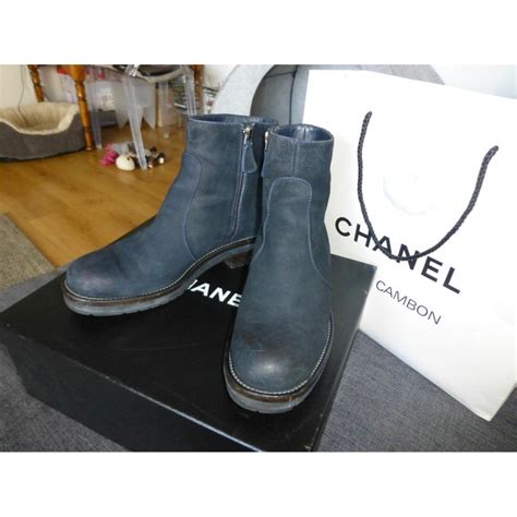 mens chanel boots|boots chanel bleu for men.